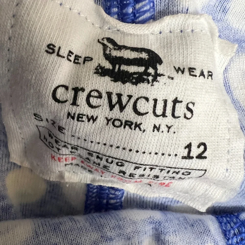 Crewcuts Halloween Pajama Pants Pumpkin Jack-O'-Lantern‎ Cotton Size 12